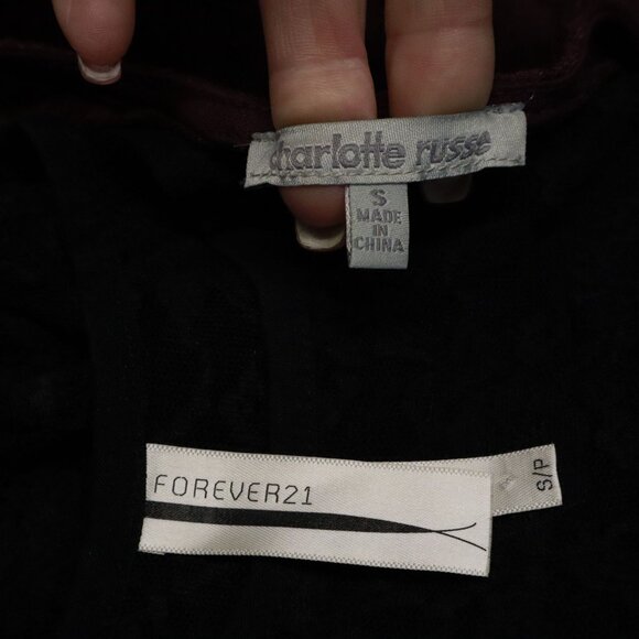 Sheer Lace Top Set Of 2 Women S Whimisgoth Burningman Dark Feminine Alt Romantic - Picture 8 of 16